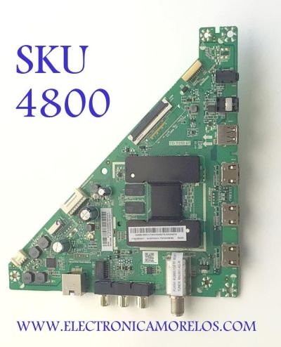 MAIN PARA TV INSIGNIA / NUMERO DE PARTE 317GAAMBC60CVT / TD.T950.67 / NUMERO DE PANEL TPT320WH-AT022.H REV:S1Q / DISPLAY PT320AT02-2 /  MODELO NS-32DF310NA19